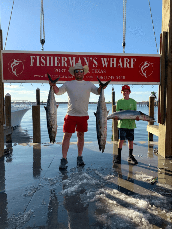 Father-Son Port Aransas Fishing Charter — Fisherman's Wharf